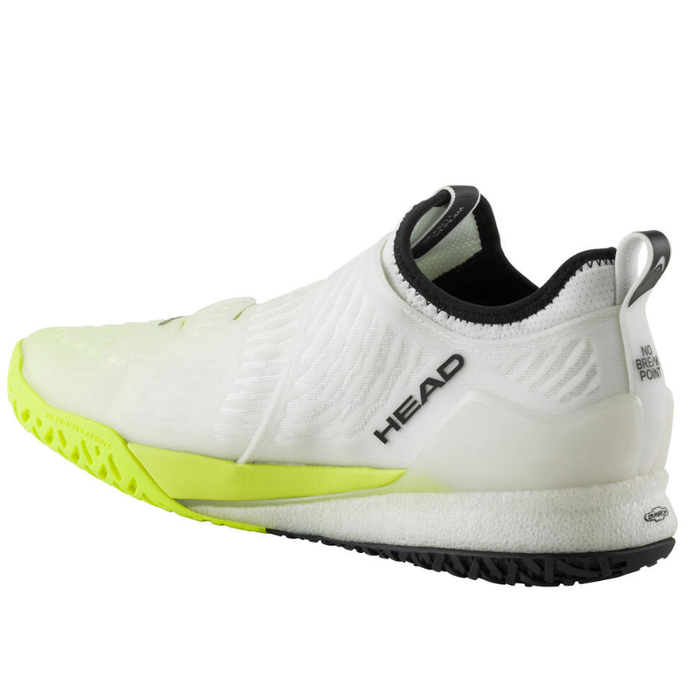 Head Endure Pro BOA Mens Tennis Shoes - White/Yellow