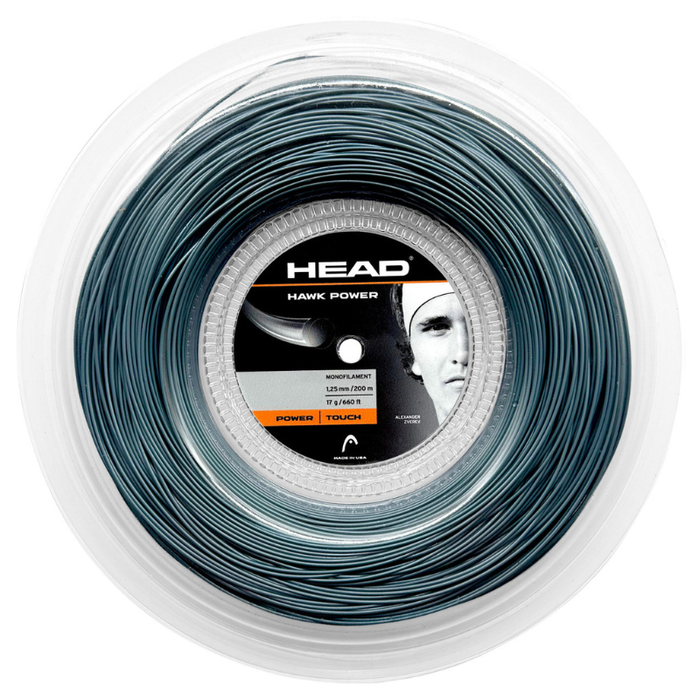 Head Hawk Power 1.25/17 200m String Reel - Petrol