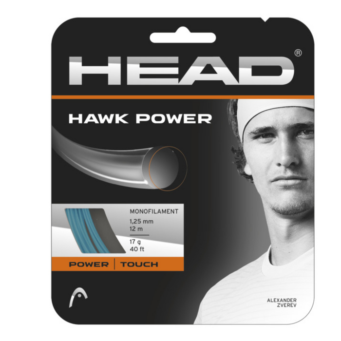 Head Hawk Power 1.25/17G String Set - Petrol