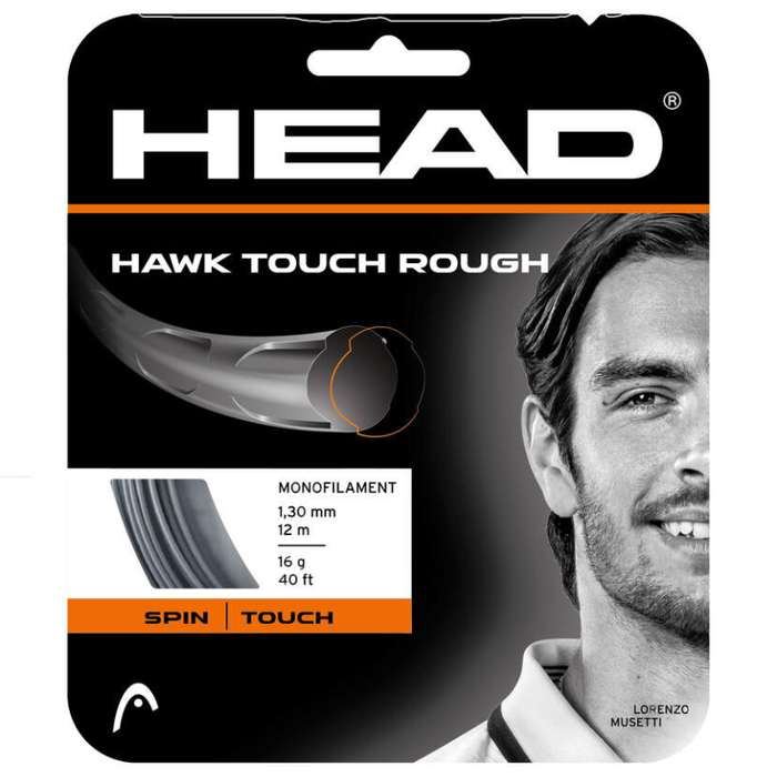 Head Hawk Touch Rough 1.25/17G String Set - Black