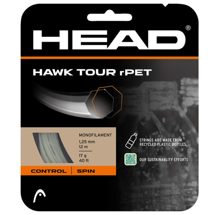 Head Hawk Tour rPET  1.25/17G String Set - Natural