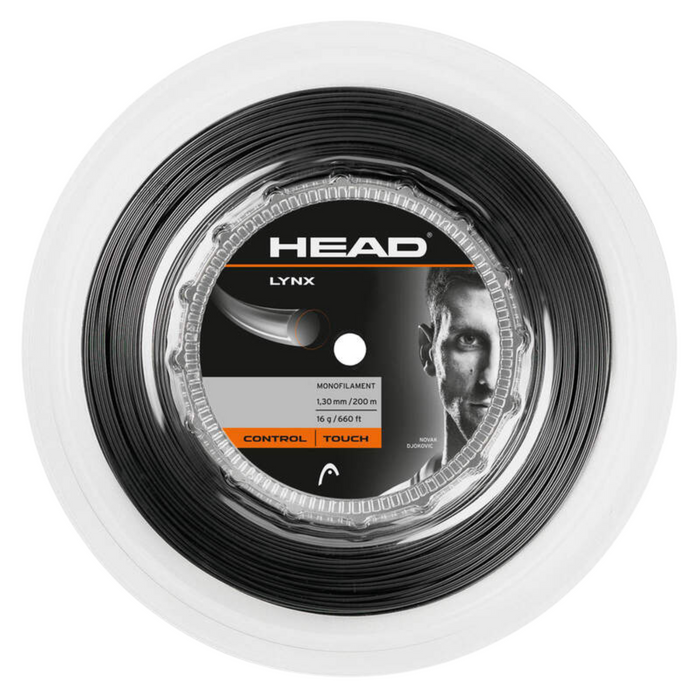 Head Lynx 1.30/16 mm 200m String Reel - Anthracite