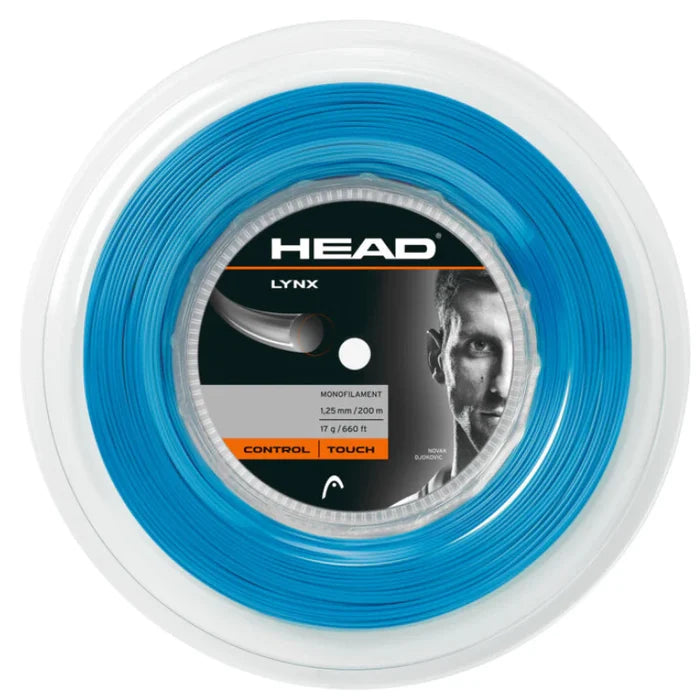 Head Lynx Reel 1.25/17 200m String Reel - Blue