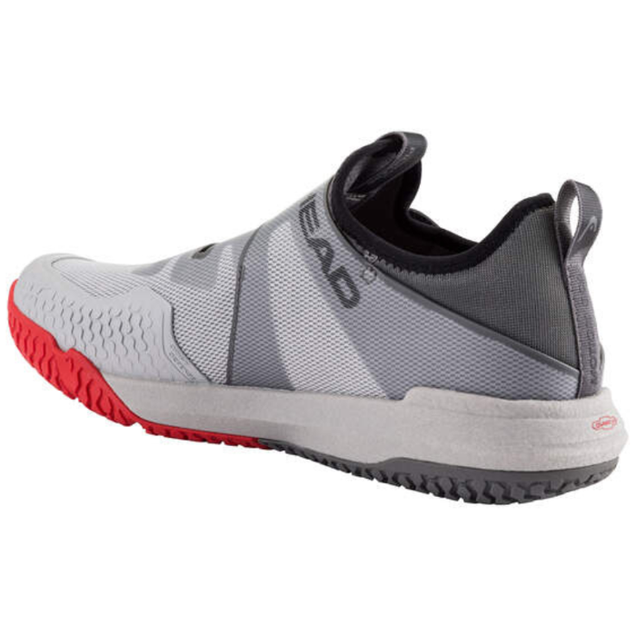 Head Motion Pro BOA Mens Pickleball Shoes - Light Grey/Red