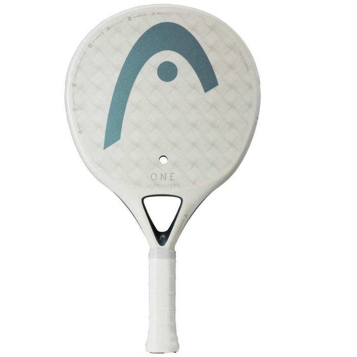 Head One Ultralight Padel Racquet - White