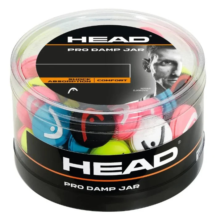HEAD Pro Dampener Jar 70 Pack Mixed Colors