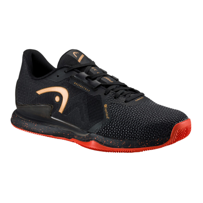 Head Sprint Pro 3.5 SF Clay Mens Tennis Shoes - Black/Orange