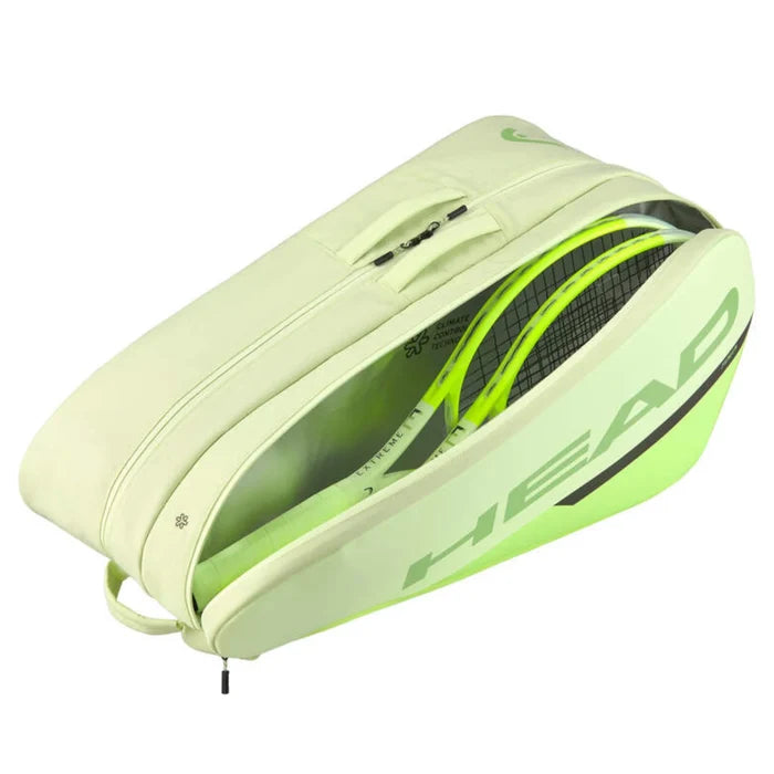 Head Tour Large 9 Racquet Tennis Bag - Sharp Green