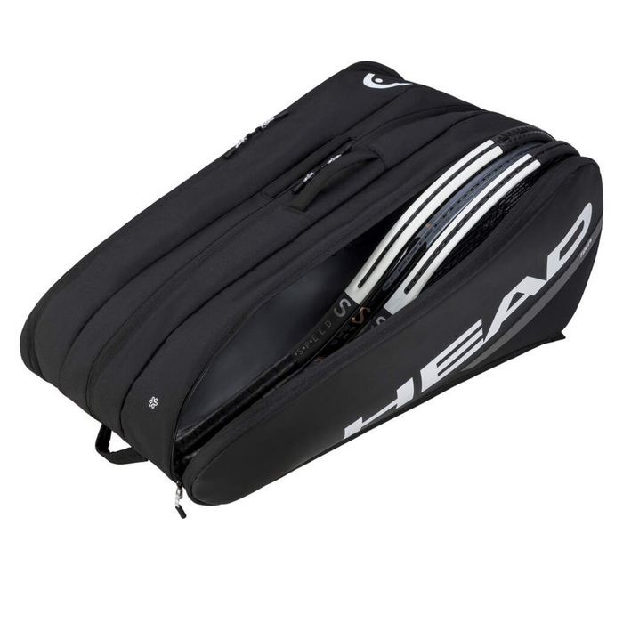 Head Tour XL 15 Racquet Tennis Bag - Black/White