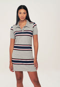 Herita Multi Striped Polo Dress