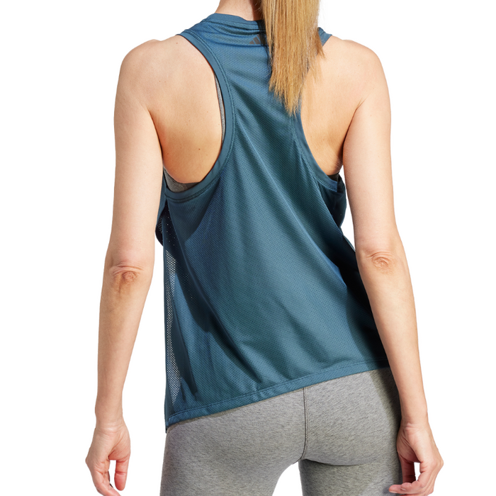 Adidas HIIT AEROREADY Quickburn Training Tennis Tank Top - Turquoise