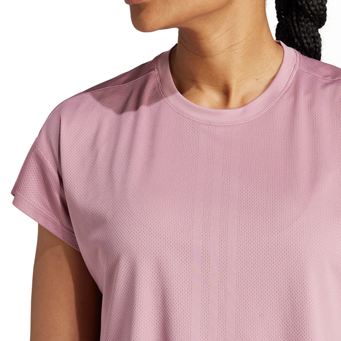 Adidas HIIT AEROREADY Quickburn Training Womens Tennis T-Shirt