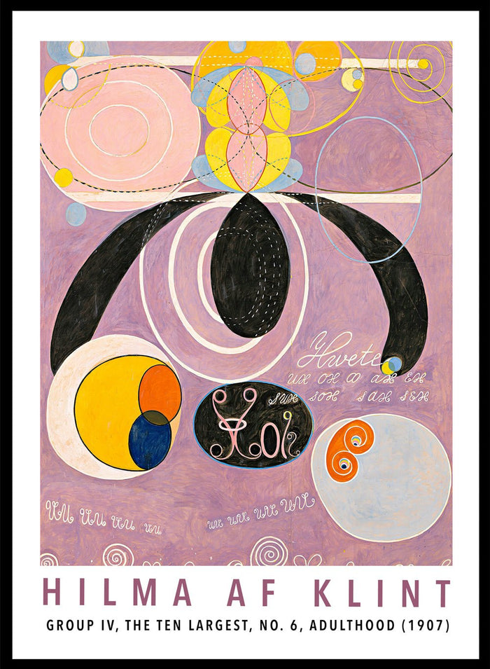 Hilma af Klint The Ten Largest, No. 6 Art Print_Sugar & Canvas