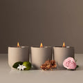 Homecourt mini candle discovery set with several small scented candles in a box