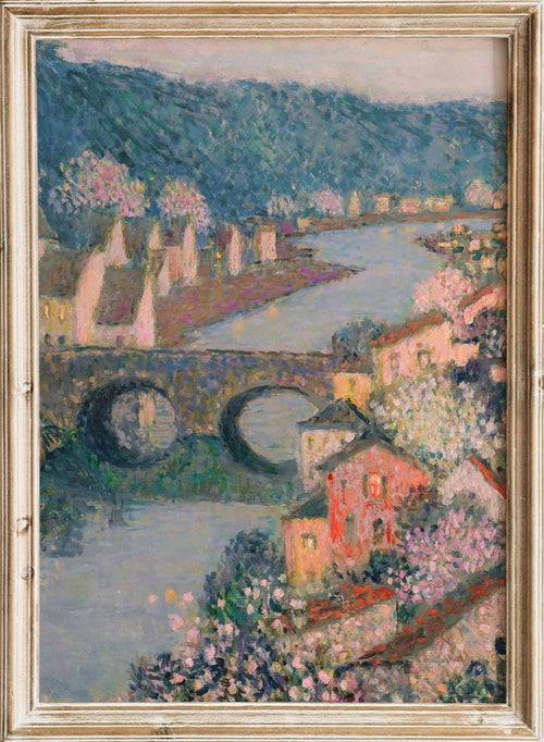 "Houses on the River" Art Print_Sugar & Canvas_Henri Le Sidaner