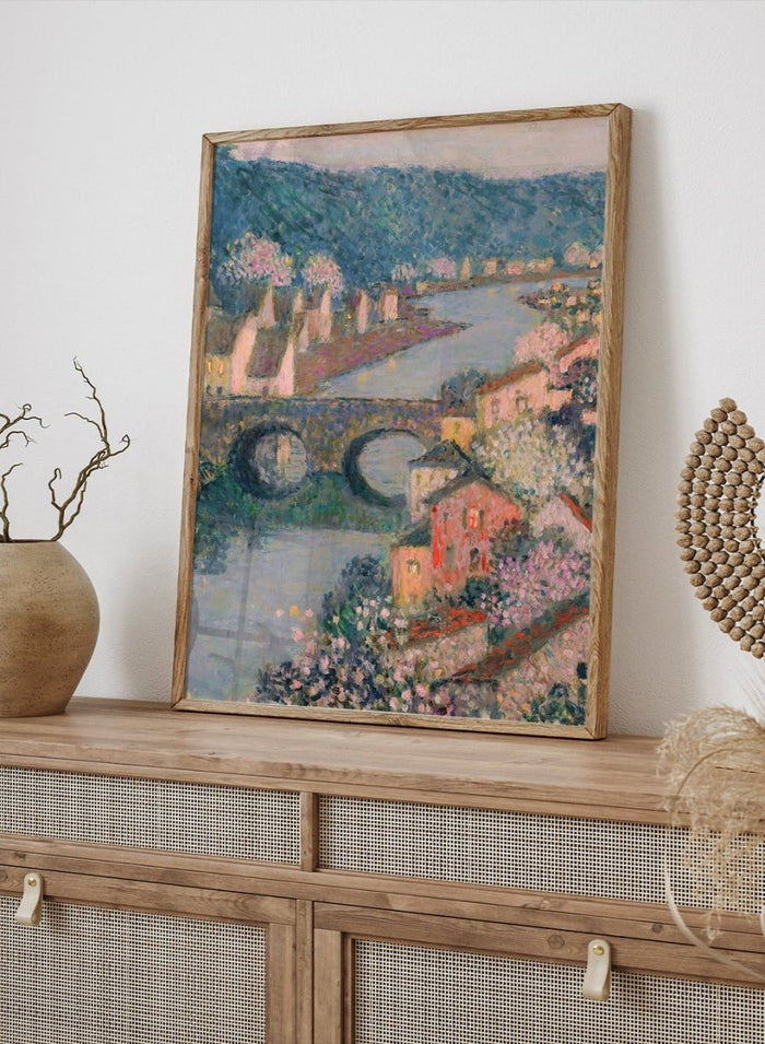 "Houses on the River" Art Print_Sugar & Canvas_Henri Le Sidaner