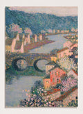 "Houses on the River" Art Print_Sugar & Canvas_Henri Le Sidaner