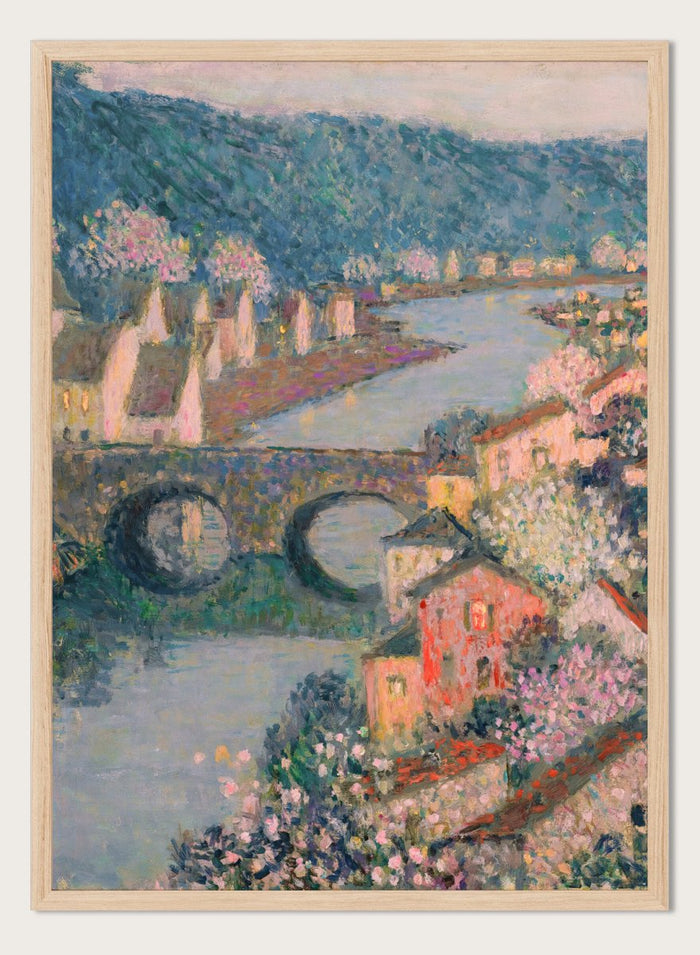 "Houses on the River" Art Print_Sugar & Canvas_Henri Le Sidaner