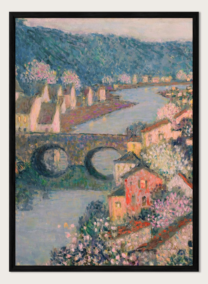 "Houses on the River" Art Print_Sugar & Canvas_Henri Le Sidaner
