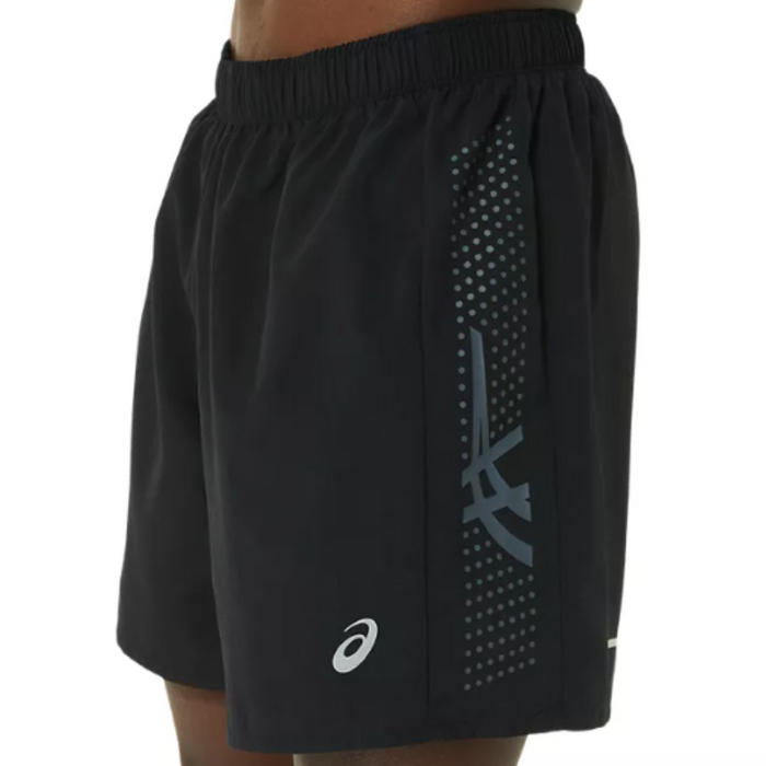 Asics Icon Men Tennis Short - Performance Black/Carrie Grey