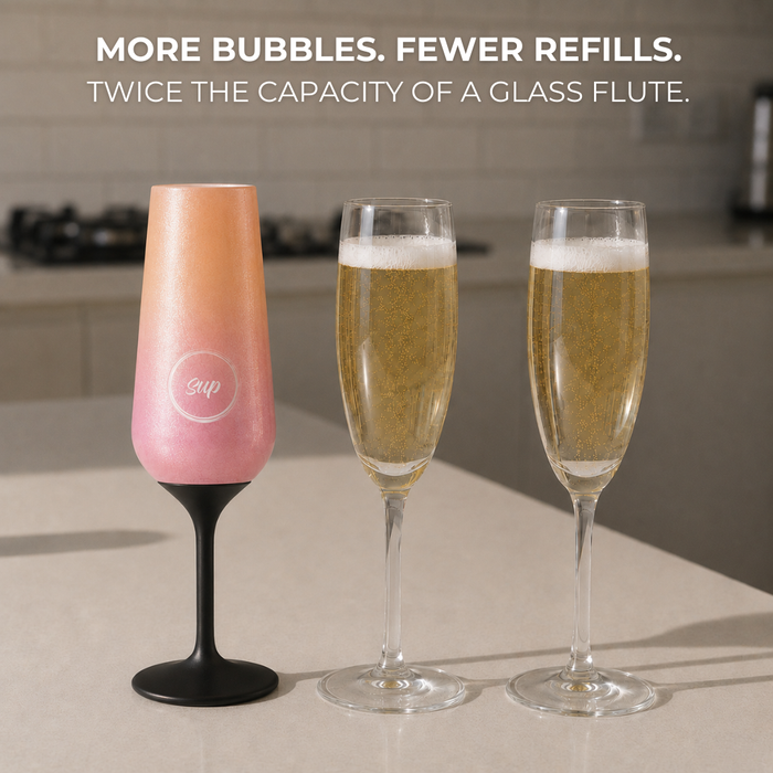 Insulated Champagne Flute Lilac