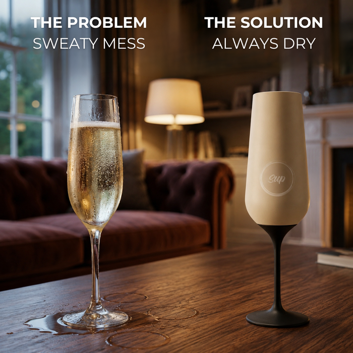 Insulated Champagne Flute Lilac