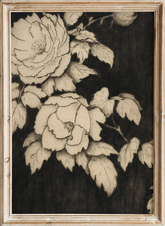 "Japanese Peonies" Art Print_Sugar & Canvas_Bertha E. Jaques