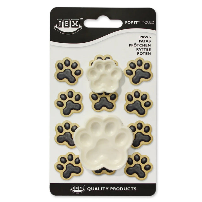 JEM Pop It Paws Mould – Set of 2