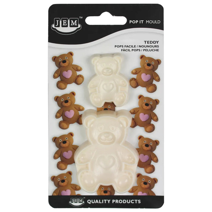 JEM Pop It – Teddy, Set of 2