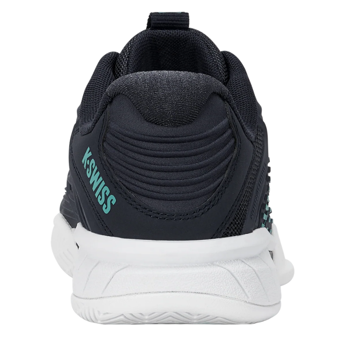 K Swiss 2026 HYPERCOURT EXPRESS 3 AC Junior Tennis Shoes - White/Dawn Blue/Silver