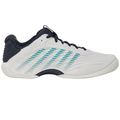 K Swiss 2026 HYPERCOURT EXPRESS 3 AC Mens Tennis Shoes - Blanc de Blanc/Carbon/Baltic
