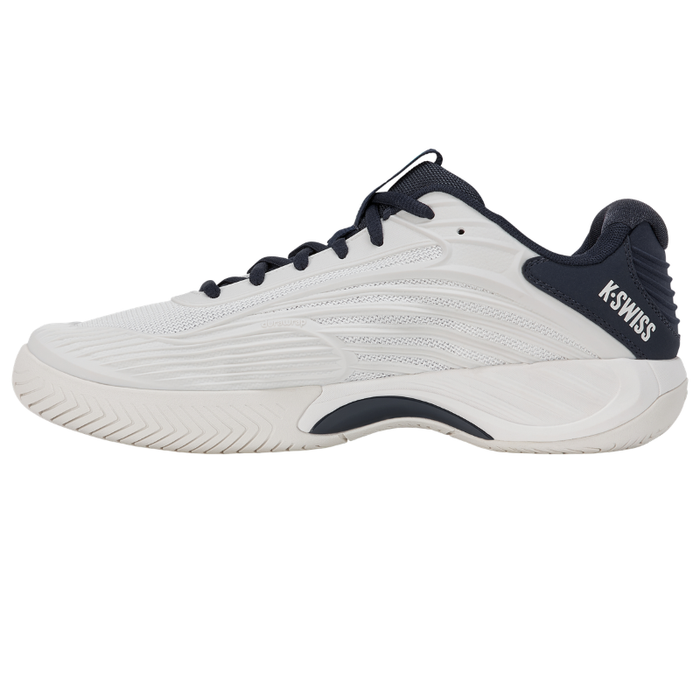 K Swiss 2026 HYPERCOURT EXPRESS 3 AC Mens Tennis Shoes - Blanc de Blanc/Carbon/Baltic