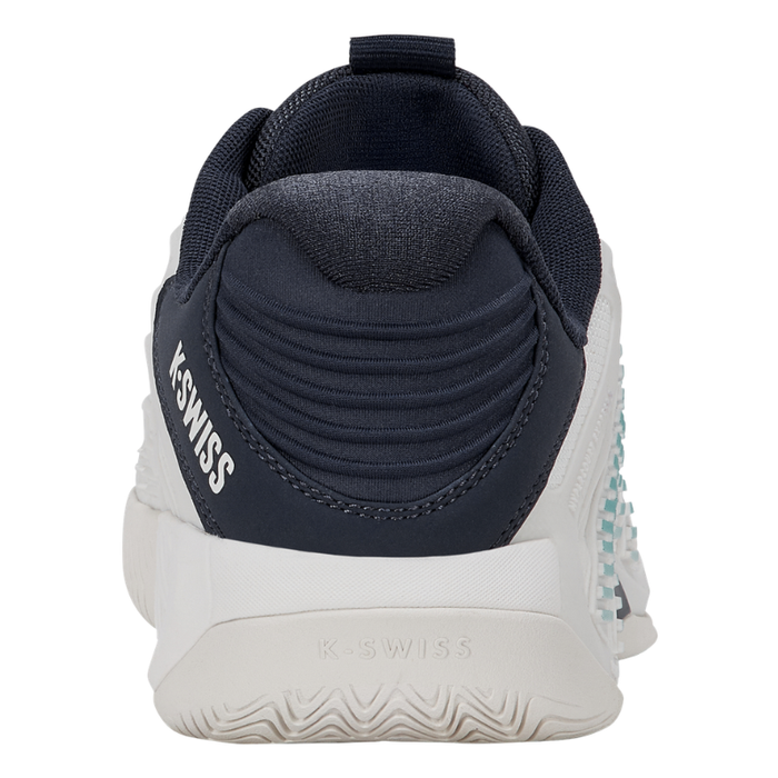 K Swiss 2026 HYPERCOURT EXPRESS 3 AC Mens Tennis Shoes - Blanc de Blanc/Carbon/Baltic