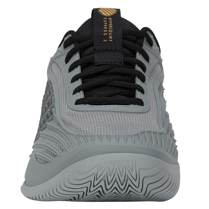 K Swiss 2026 HYPERCOURT EXPRESS 3 AC Mens Tennis Shoes - Ultimate Gray/Moonless Night/Gold