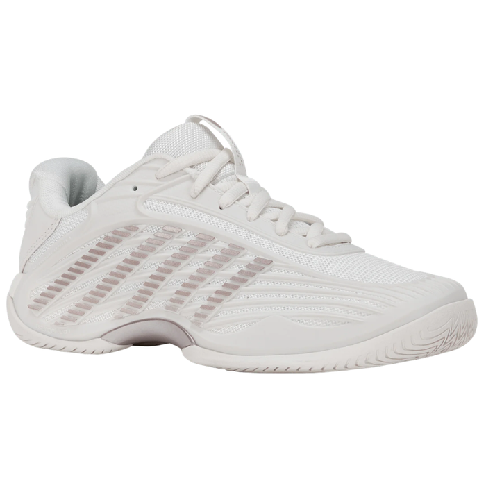 K Swiss 2026 HYPERCOURT EXPRESS 3 AC Womens Tennis Shoes - Blanc de Blanc/Rose Gold