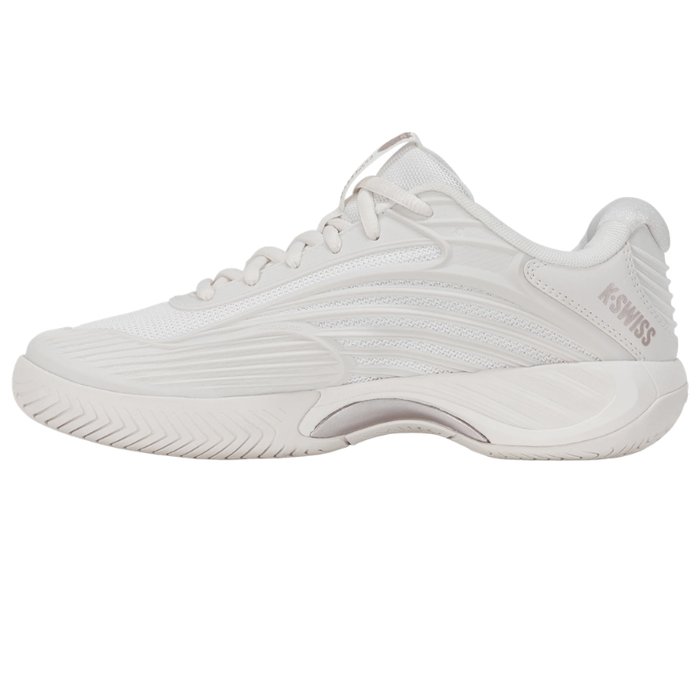 K Swiss 2026 HYPERCOURT EXPRESS 3 AC Womens Tennis Shoes - Blanc de Blanc/Rose Gold