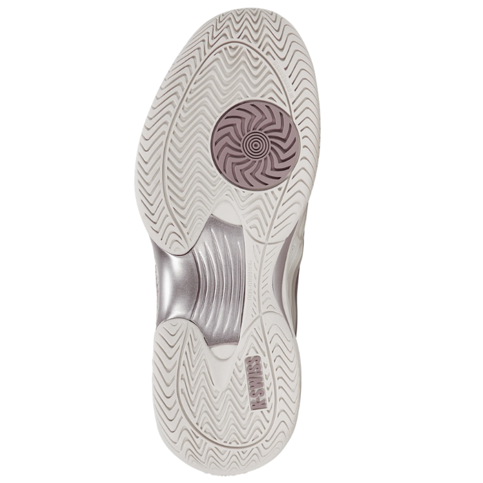 K Swiss 2026 HYPERCOURT EXPRESS 3 AC Womens Tennis Shoes - Blanc de Blanc/Rose Gold