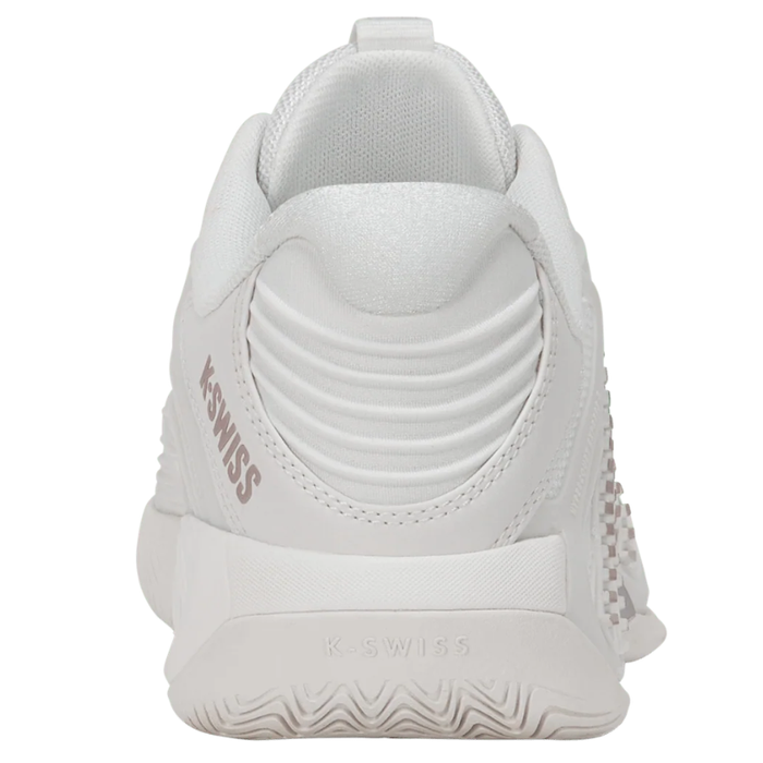 K Swiss 2026 HYPERCOURT EXPRESS 3 AC Womens Tennis Shoes - Blanc de Blanc/Rose Gold