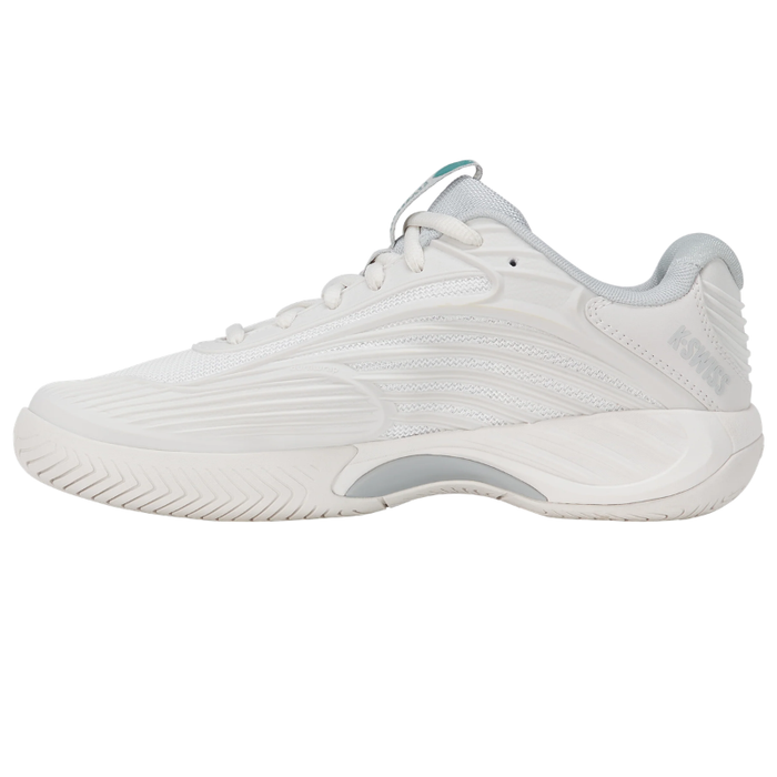 K Swiss 2026 HYPERCOURT EXPRESS 3 AC Womens Tennis Shoes - Blanc/Gray/Baltic