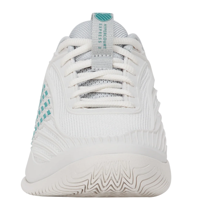 K Swiss 2026 HYPERCOURT EXPRESS 3 AC Womens Tennis Shoes - Blanc/Gray/Baltic