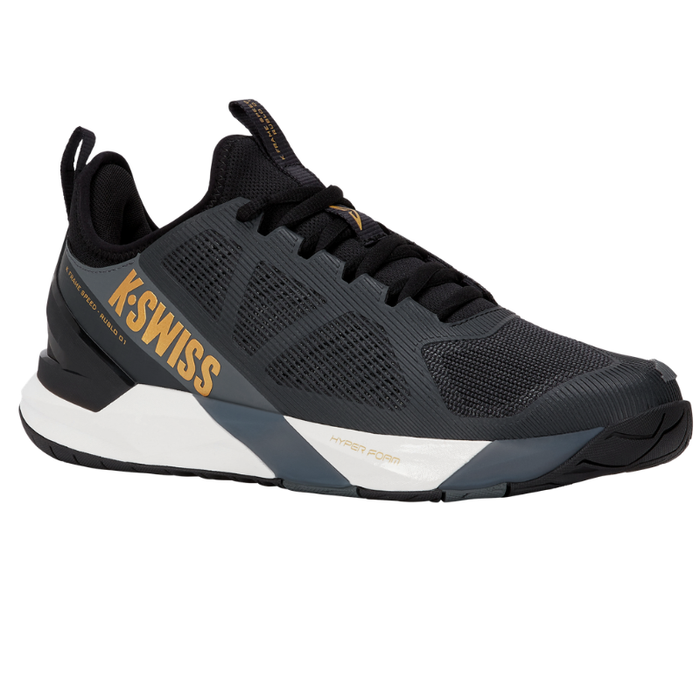 K Swiss 2026 K-Frame Speed Rublo AC Mens Tennis Shoes - Moonless Night/Blanc De Blank/Gold