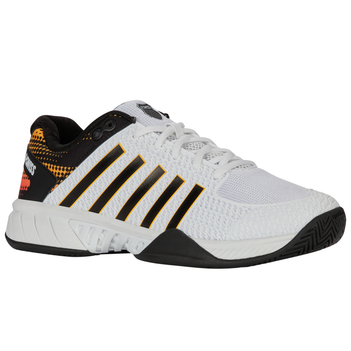 K Swiss Express Light All Court Mens Pickleball Shoes - White / Daffodil