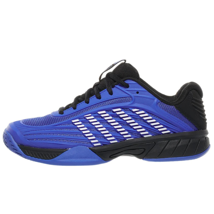 K Swiss Hypercourt Express 3 AC Junior Tennis Shoes - Dazzling Blue/Black/White