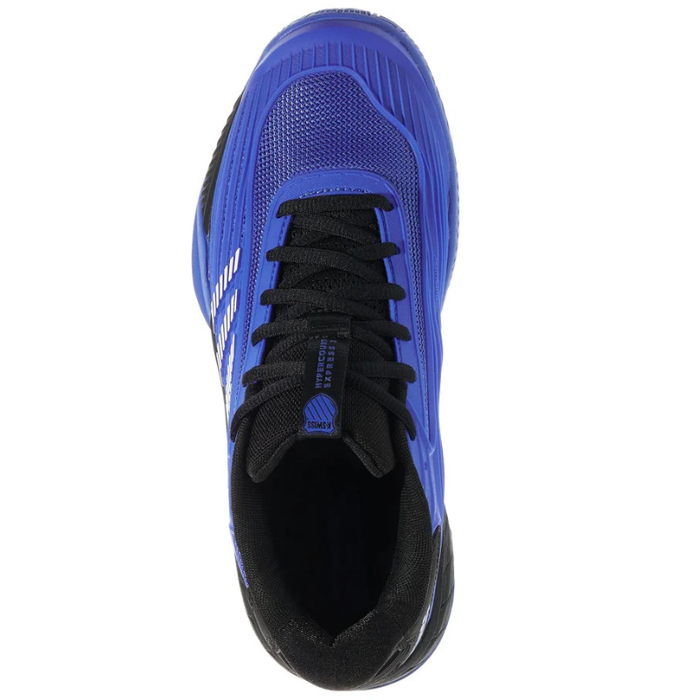 K Swiss Hypercourt Express 3 AC Junior Tennis Shoes - Dazzling Blue/Black/White