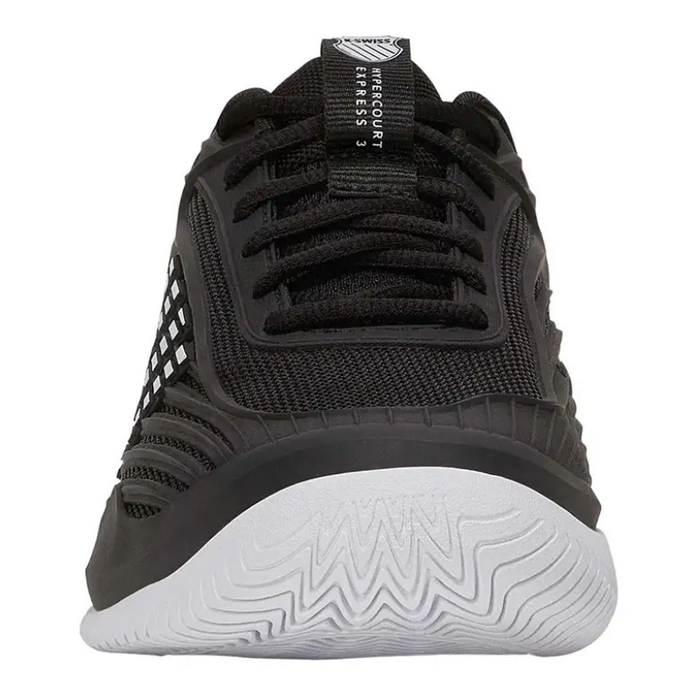 K Swiss Hypercourt Express 3 AC Mens Tennis Shoes - Black/White