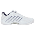 K Swiss Hypercourt Express 3 Clay Mens Tennis Shoes - White/Peacoat/Silver