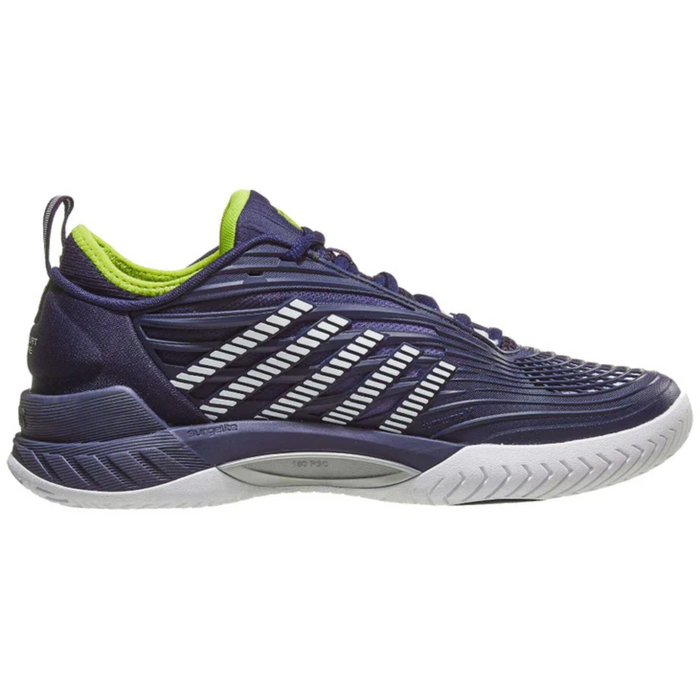 K Swiss Hypercourt Supreme 2 Mens Tennis Shoes - Peacoat/White/Lime Green