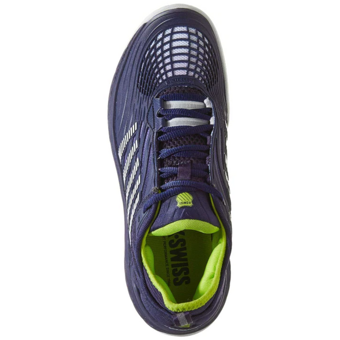 K Swiss Hypercourt Supreme 2 Mens Tennis Shoes - Peacoat/White/Lime Green