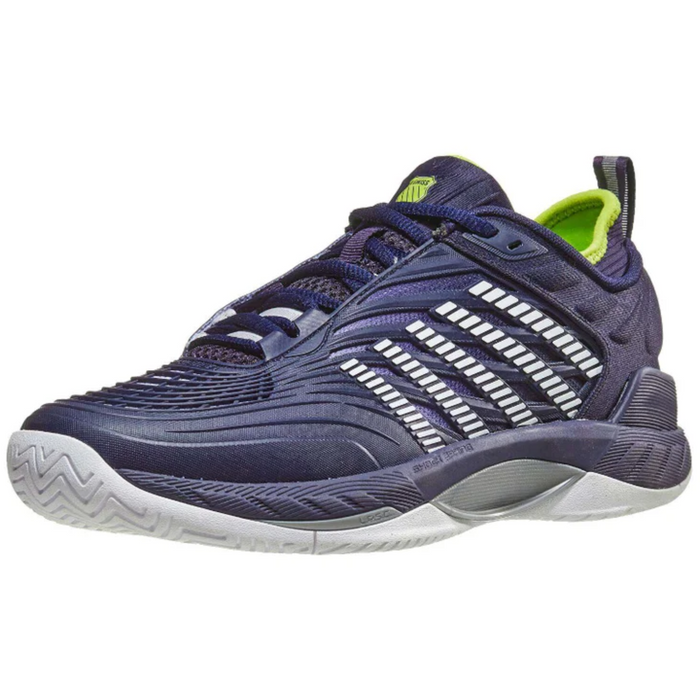 K Swiss Hypercourt Supreme 2 Mens Tennis Shoes - Peacoat/White/Lime Green