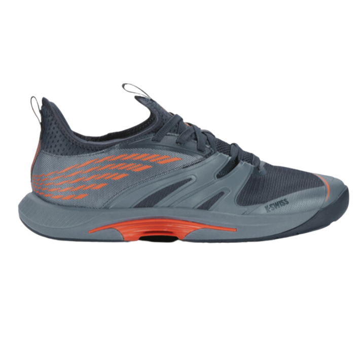 K Swiss Speedtrac AC Mens Tennis Shoes - Windward Blue/Orion Blue/Scarlet Ibis